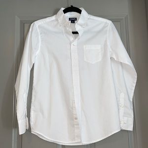 Boys white dress shirt size 14
